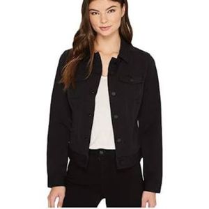 Liverpool Black Jean Jacket. Size large petite
